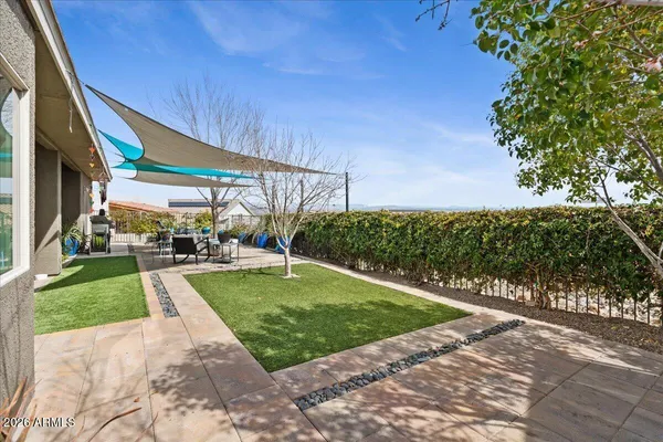 a view of a volley ball court
