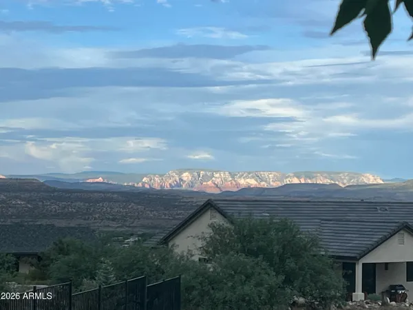 a view of an ocean and beach