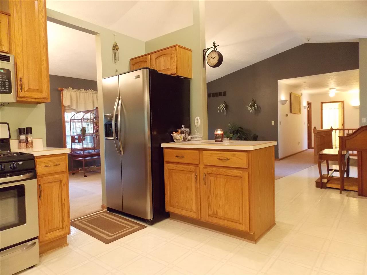 478 Marstonmoor Road Davis, IL 61019 - Photo 2 of 25 a kitchen with stainless steel appliances a refrigerator stove and sink