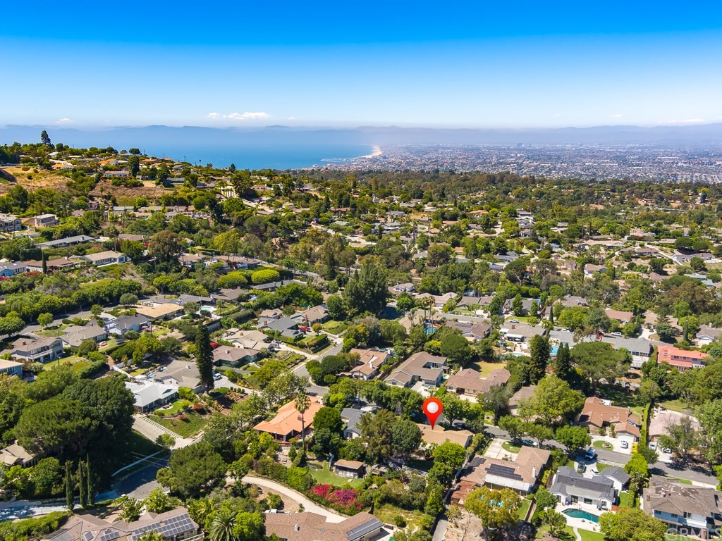 64 Ranchview Road Rolling Hills Estates, CA 90274 - Photo 35 of 38 an aerial view of residential houses with outdoor space and street view