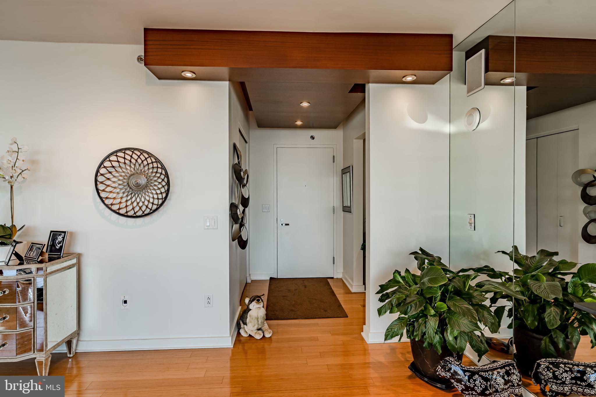 2101-00 Market Street, Unit 1803 Philadelphia, PA 19103 - Photo 7 of 52 a view of entryway with livingroom and furniture