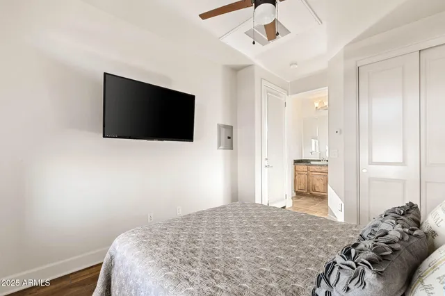 a view of a table and chairs in the patio