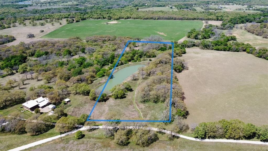 247 Private Road Covington, TX 76636 - Photo 37 of 38 Aerial view with a rural view and a water view