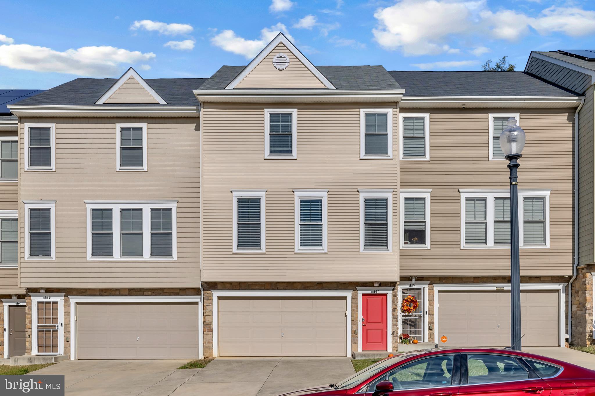 437 Woodcrest Drive Southeast Washington, DC 20032 - Photo 2 of 38 a front view of residential houses with street