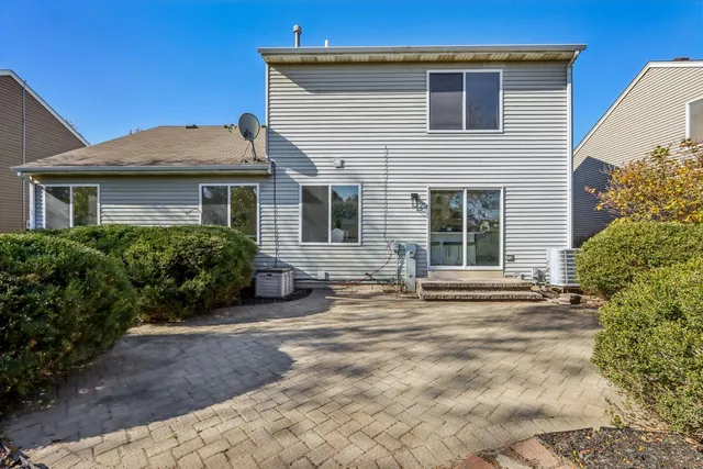 a house view with a outdoor space