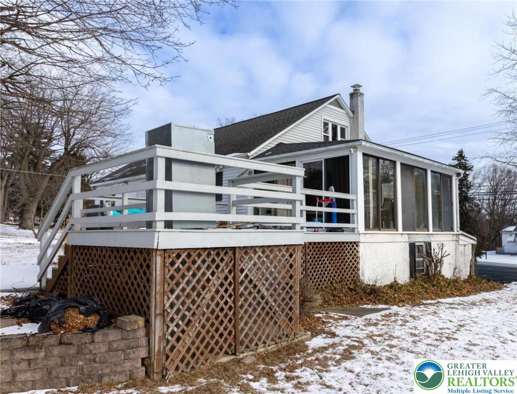664 Locke Heights Road Bangor, PA 18013 - Photo 20 of 20 a front view of a house with a tub