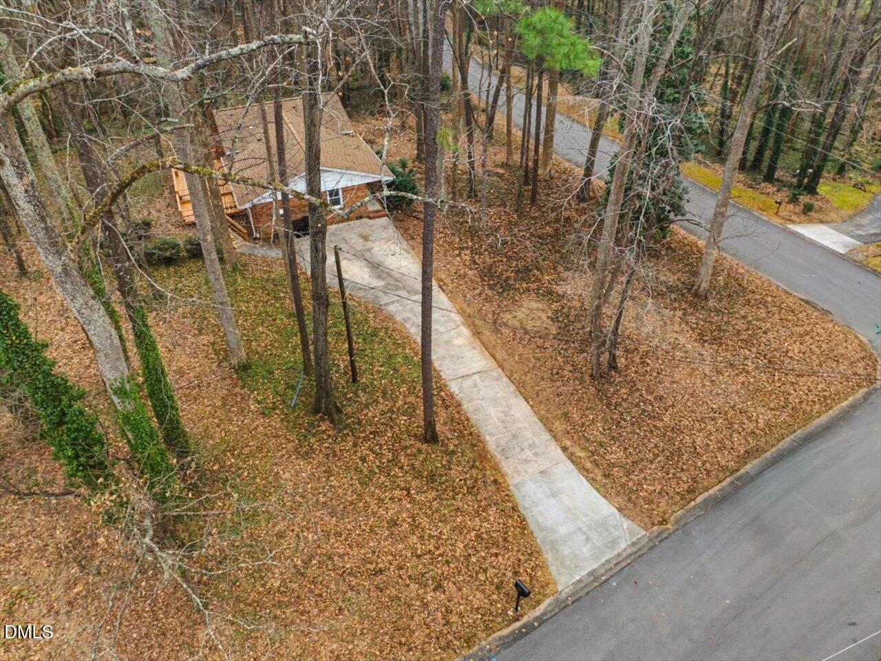 1506 Baker Road Raleigh, NC 27607 - Photo 60 of 77 68-Aerial View