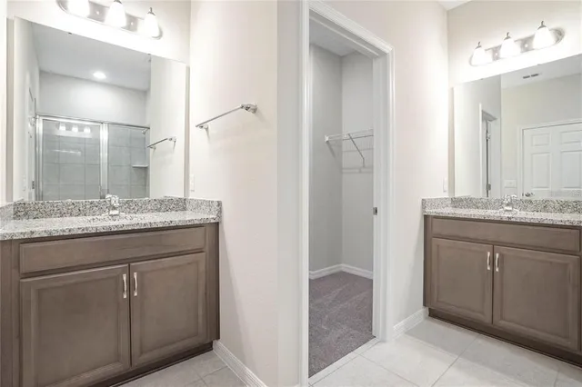 a view of small space with empty racks