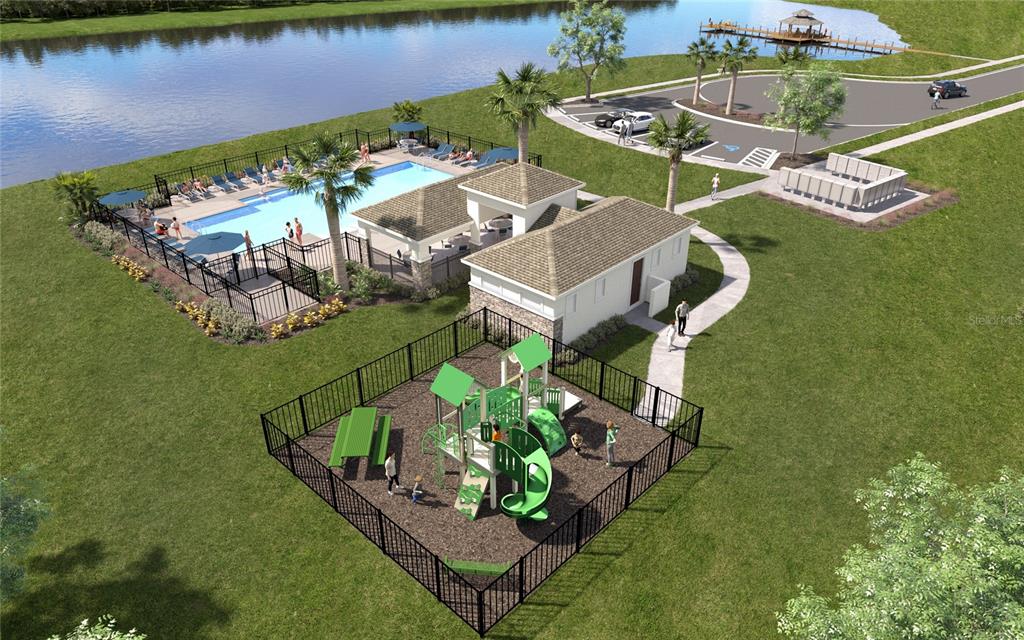 715 Poller Way Cocoa, FL 32927 - Photo 19 of 19 an aerial view of a house with a ocean view