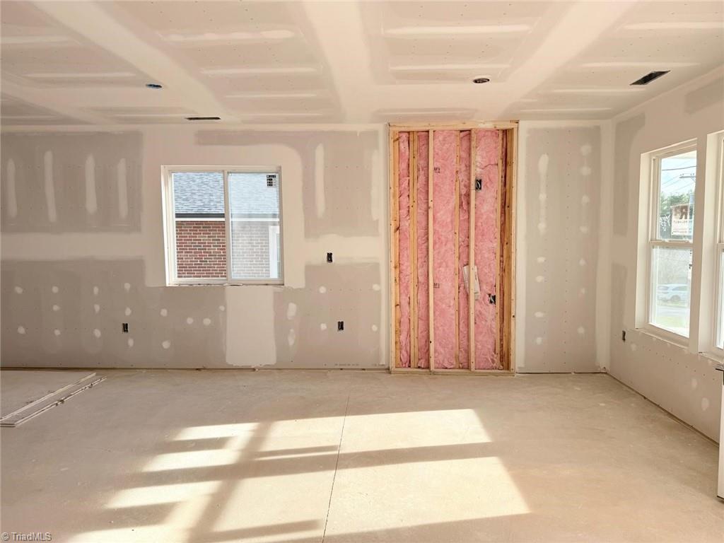 311 Park Street High Point, NC 27260 - Photo 4 of 21 Living Room with Electric Fireplace.