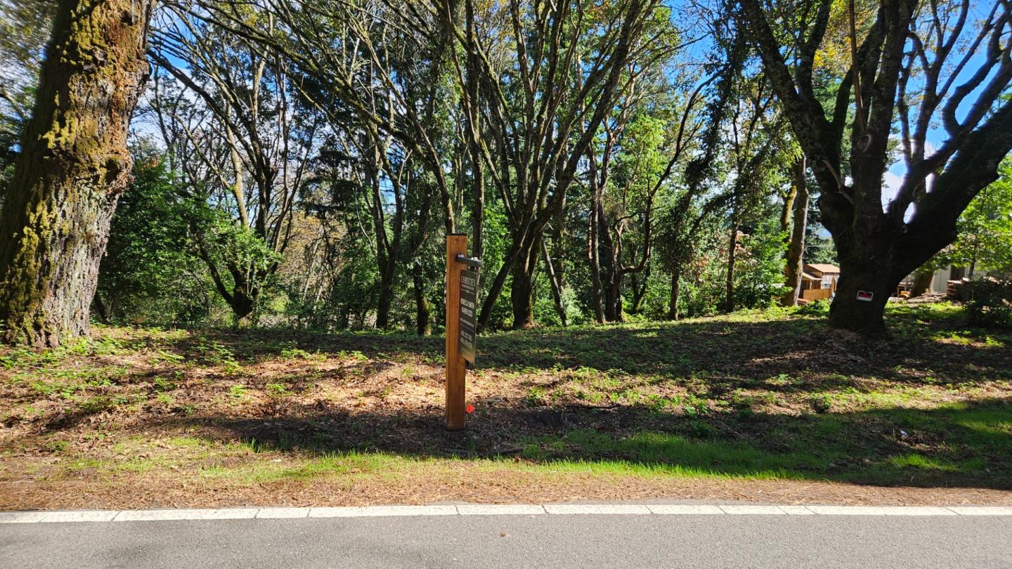 21749 Summit Road Los Gatos, CA 95033 - Photo 2 of 4 a view of a yard with trees