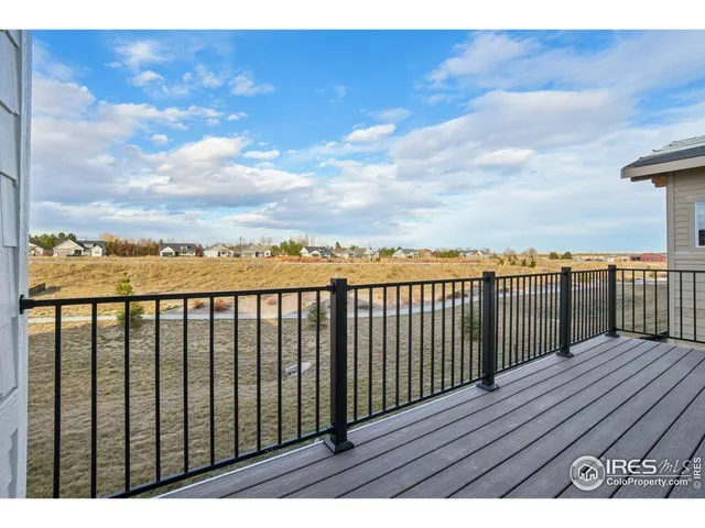 a view of wooden floor from a roof deck