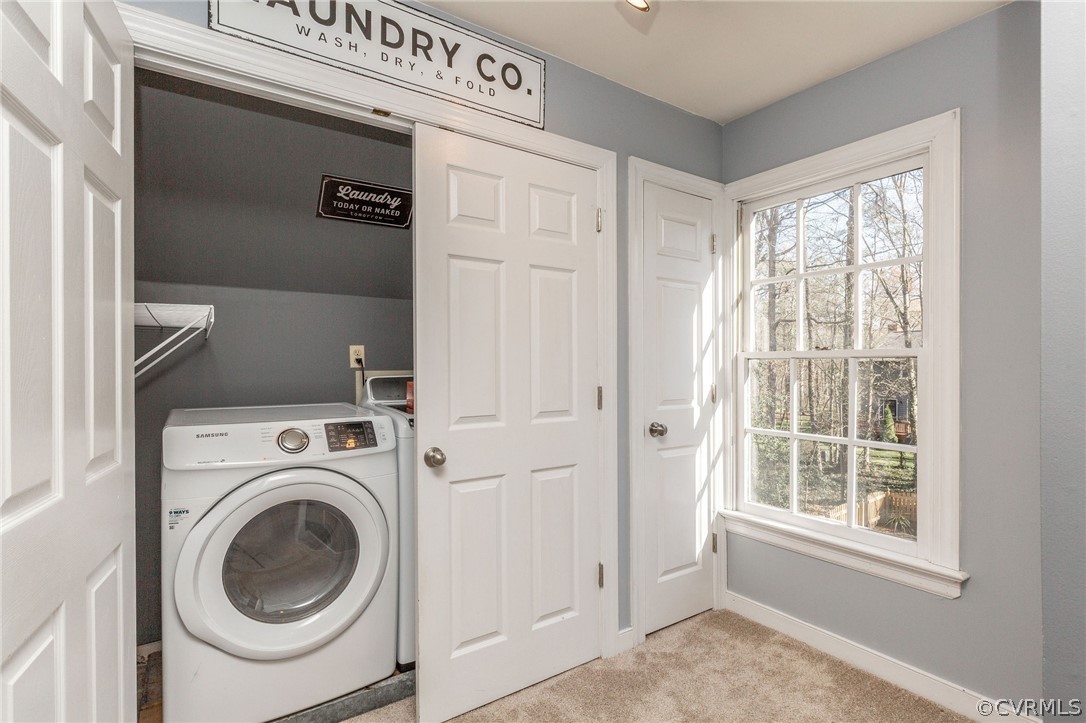13907 Shadow Ridge Road Midlothian, VA 23112 - Photo 34 of 39 Laundry Closet