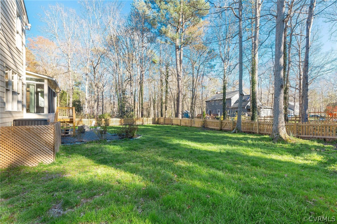 13907 Shadow Ridge Road Midlothian, VA 23112 - Photo 38 of 39 Fully Fenced Backyard