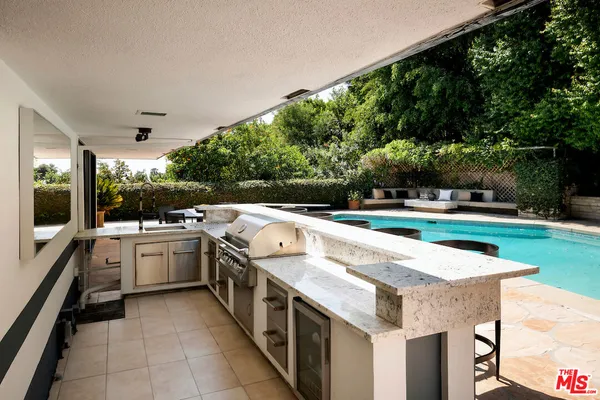 a view of an outdoor seating