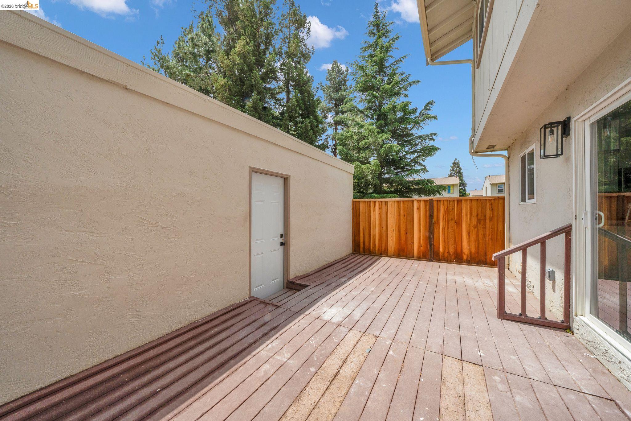 1808 Wildbrook Court, Unit D Concord, CA 94521 - Photo 40 of 47 a view of a wooden deck