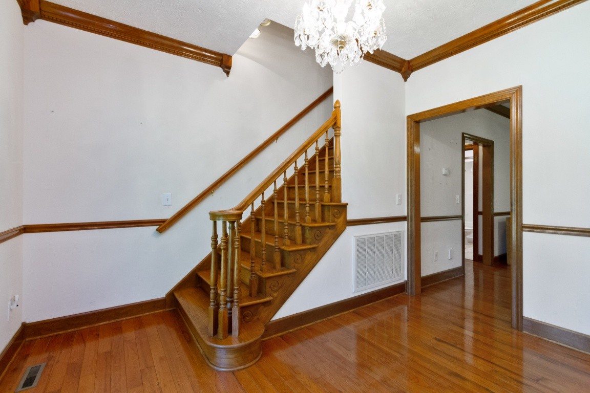 1930 Alsup Mill Road Lascassas, TN 37085 - Photo 5 of 50 a view of entryway with wooden floor and stairs