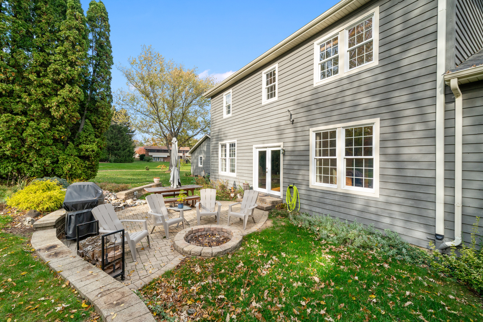 43W140 Campton Hills Road Elburn, IL 60119 - Photo 50 of 54 a view of backyard of house with seating space