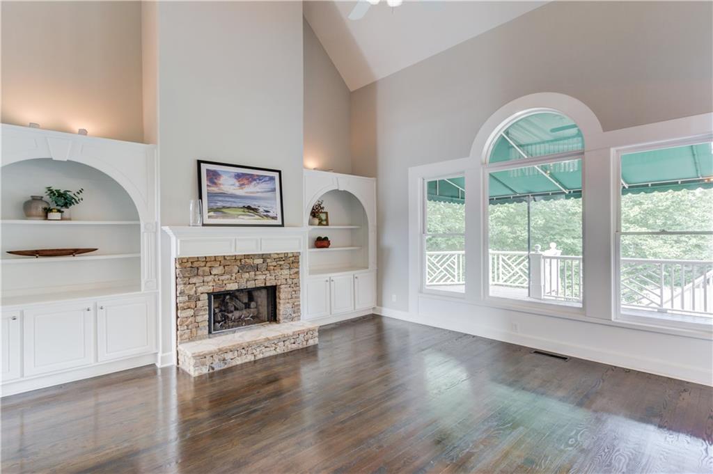 2092 Bakers Mill Road Dacula, GA 30019 - Photo 11 of 65 a living room with furniture fireplace and window