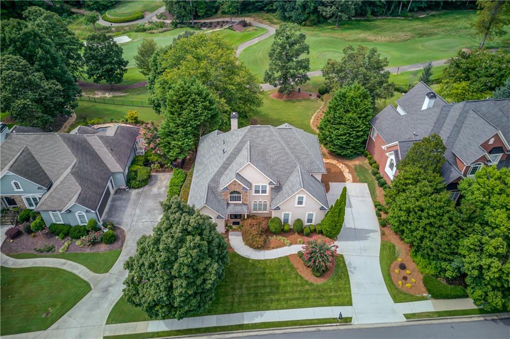 2092 Bakers Mill Road Dacula, GA 30019 - Photo 2 of 65 an aerial view of a house