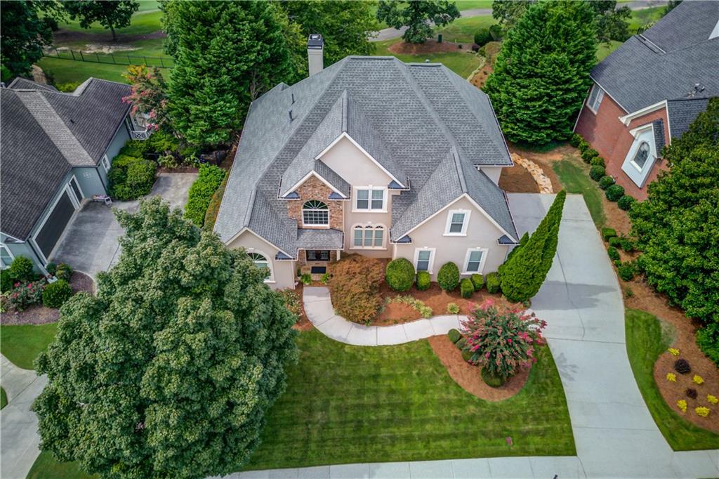 2092 Bakers Mill Road Dacula, GA 30019 - Photo 4 of 65 an aerial view of a house