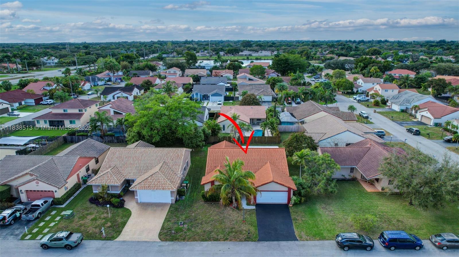 5911 Epsom Court Davie, FL 33331 - Photo 2 of 38 an aerial view of multiple house