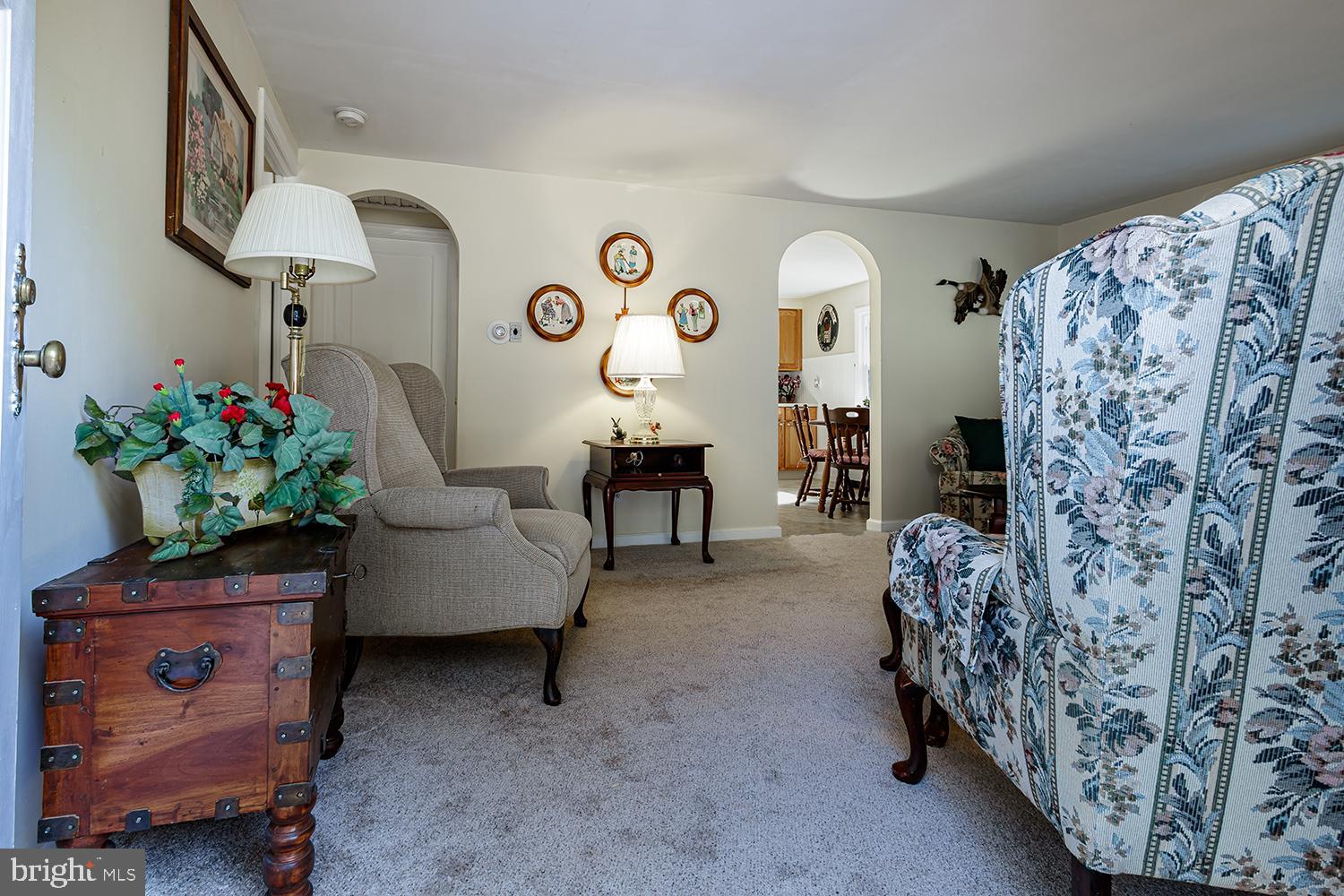 39 Taunton Road Medford, NJ 08055 - Photo 5 of 24 Living room with new wall to wall carpeting