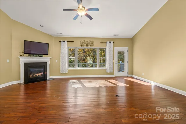 a view of a door with a glass door