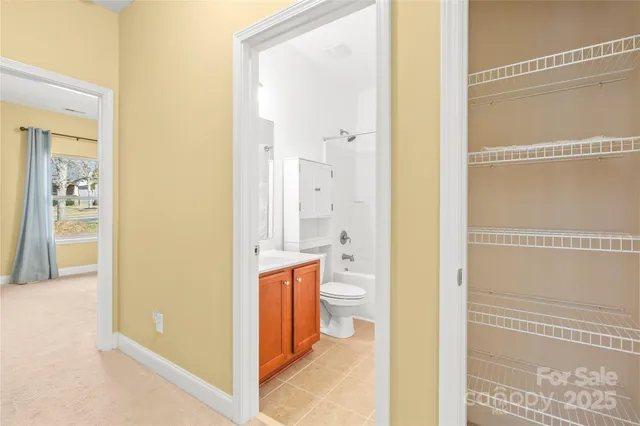 an empty room with window