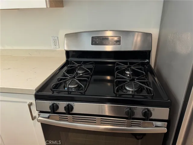 a close view of stove top oven