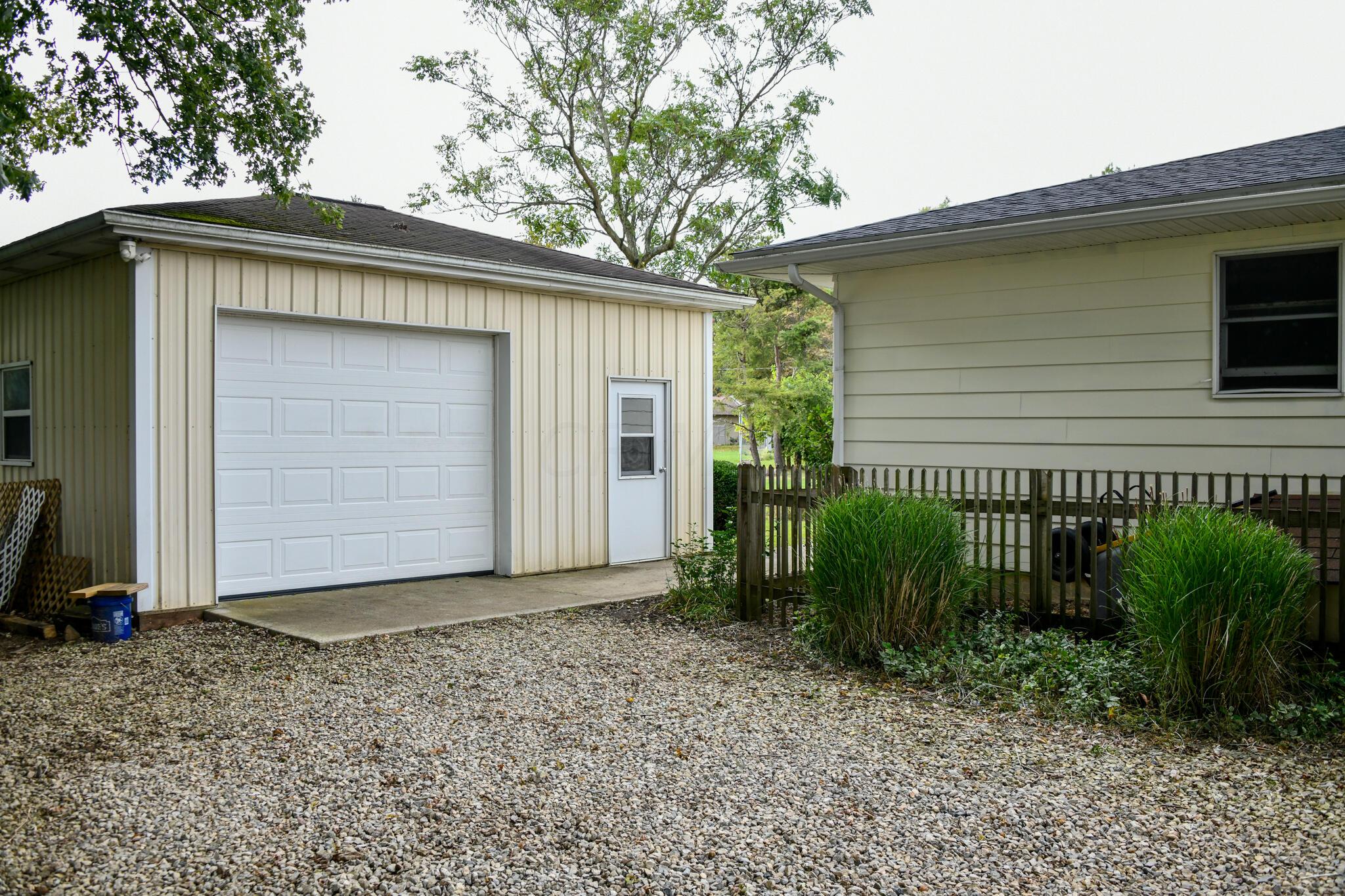 15743 Hagenderfer Road Plain City, OH 43064 - Photo 48 of 49 Power Vent with louvers, 240 Amp Electric, Concrete and Shelving