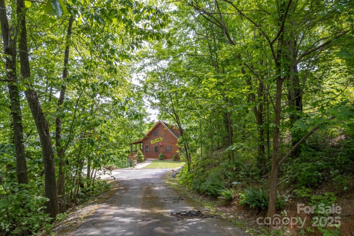 186 Black Ridge Drive Bostic, NC 28018 - Photo 2 of 47 a view of a back yard