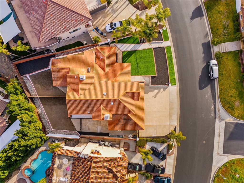 29566 Big Range Road, Unit 2 Canyon Lake, CA 92587 - Photo 22 of 27 an aerial view of residential houses with outdoor space
