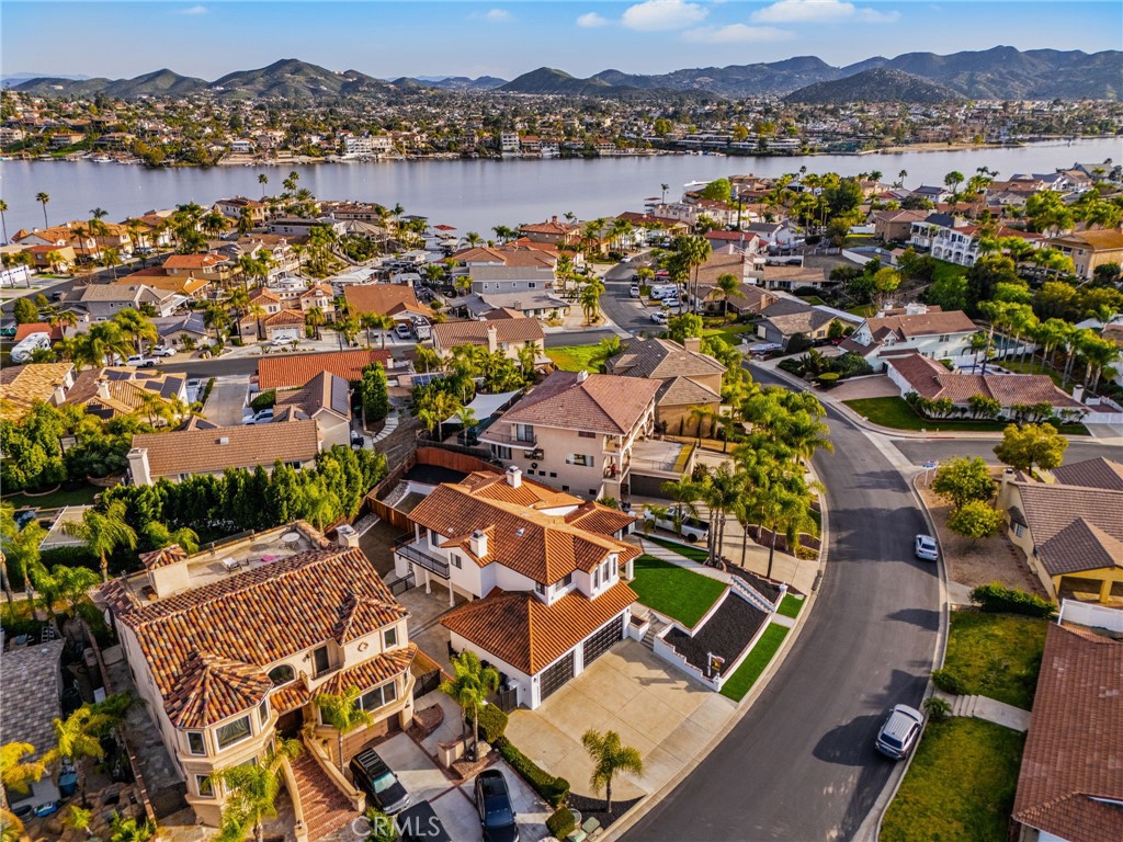 29566 Big Range Road, Unit 2 Canyon Lake, CA 92587 - Photo 27 of 27 an aerial view of residential building and lake view