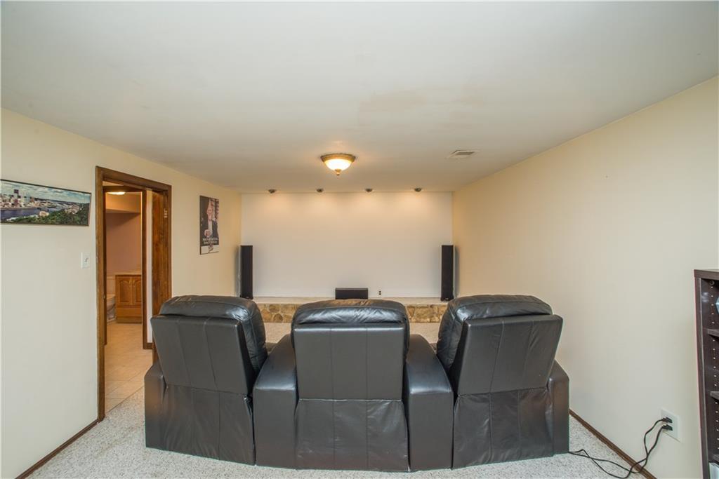 2249 Reis Run Road Pittsburgh, PA 15237 - Photo 22 of 25 Room Size: 22x12 Game room used as family theater