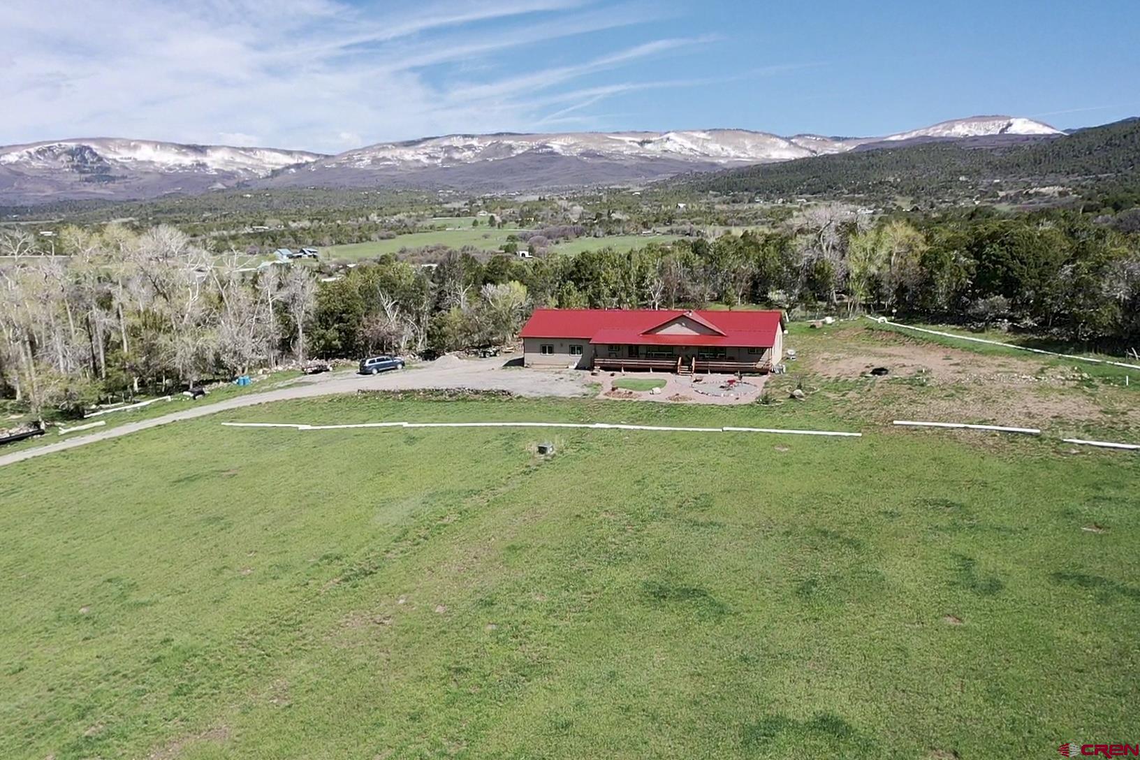 a view of outdoor space and mountain view