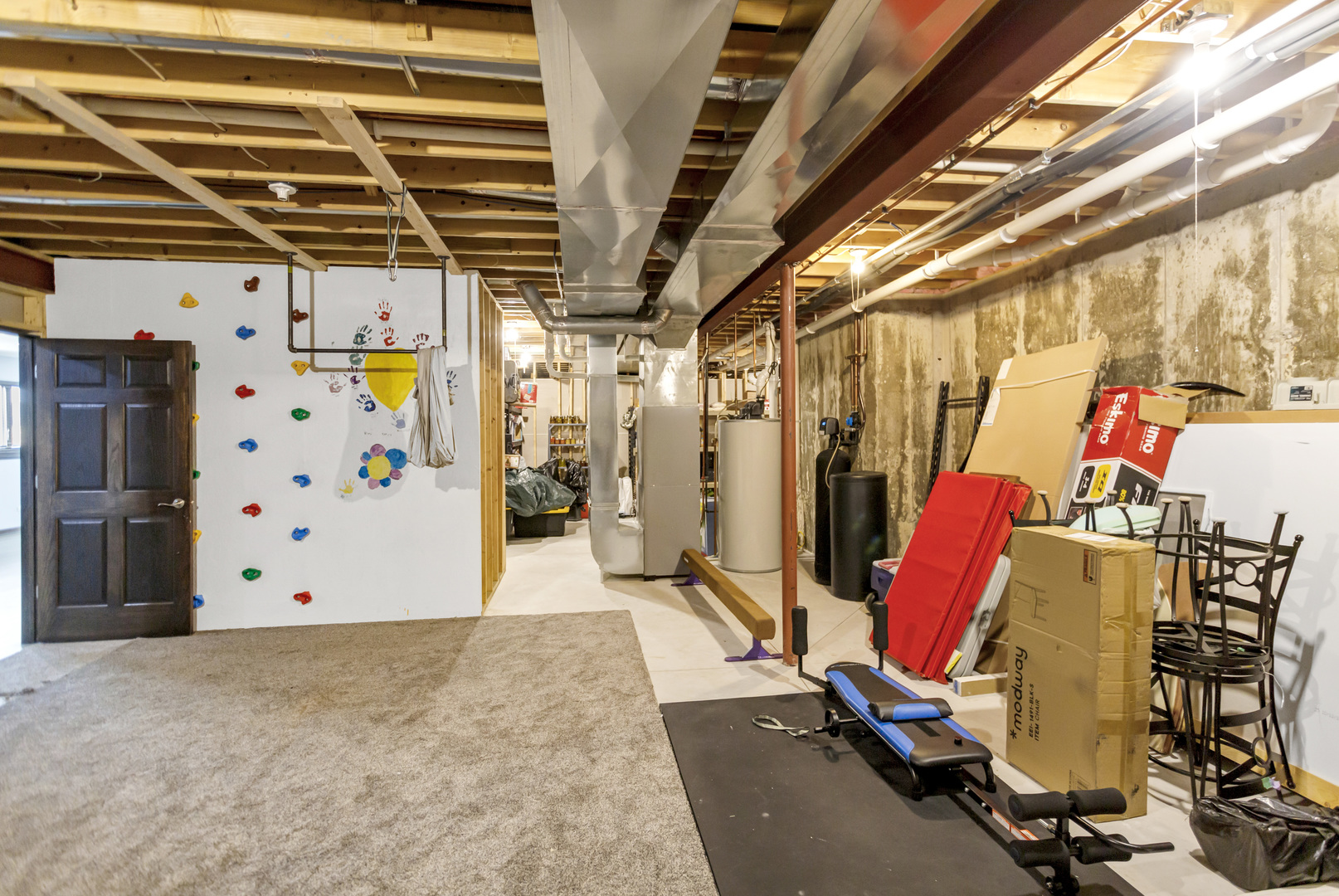 34765 Jefferson Road Genoa, IL 60135 - Photo 47 of 65 a view of a room with gym equipment