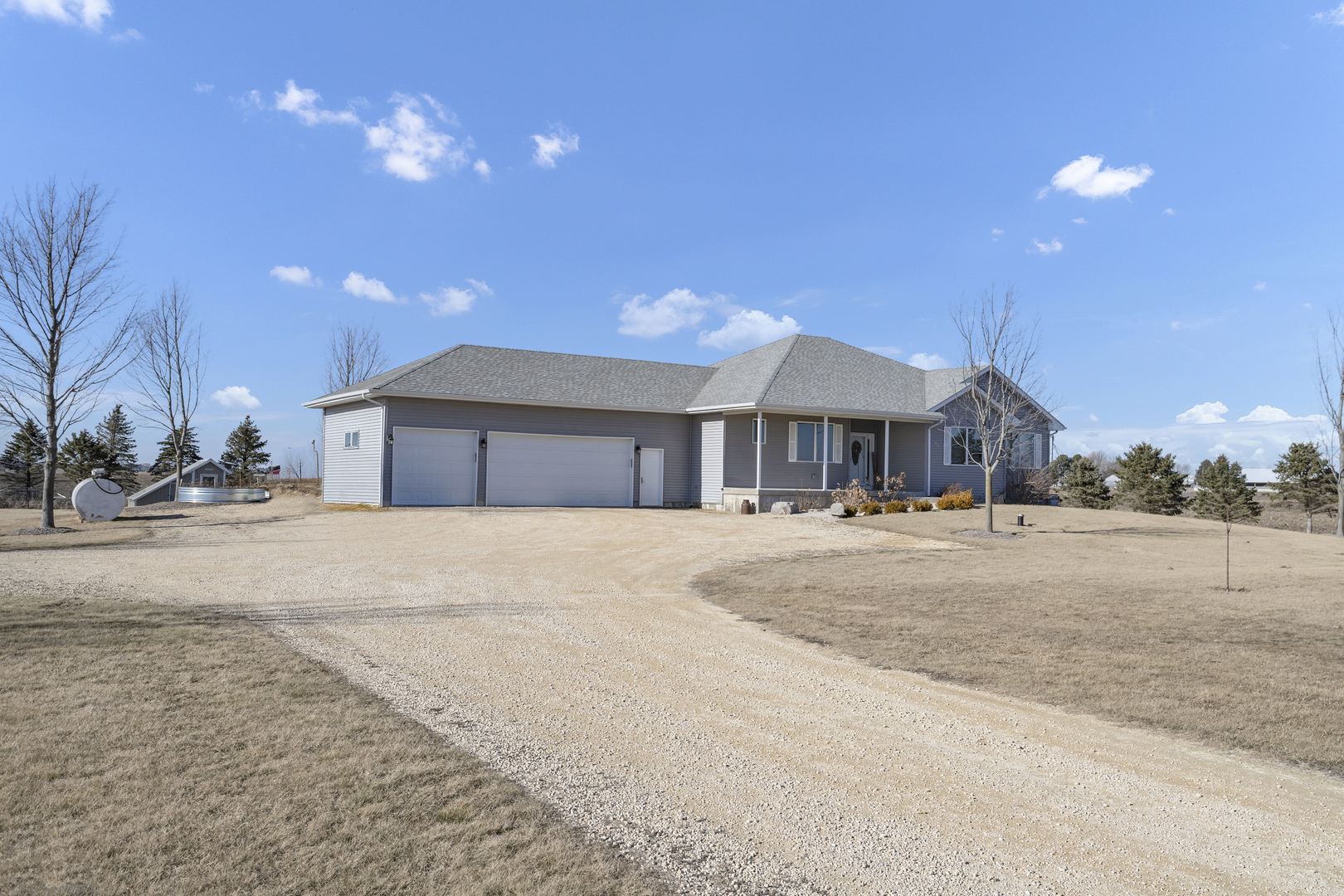 34765 Jefferson Road Genoa, IL 60135 - Photo 60 of 65 a front view of house with yard