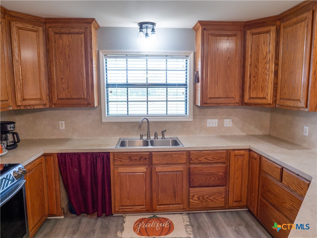 2507 Boyd Road Port Lavaca, TX 77979 - Photo 16 of 47 a kitchen with sink and cabinets