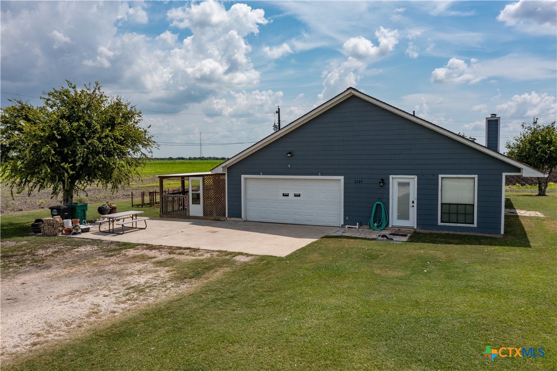 2507 Boyd Road Port Lavaca, TX 77979 - Photo 3 of 47 a house view with a garden space
