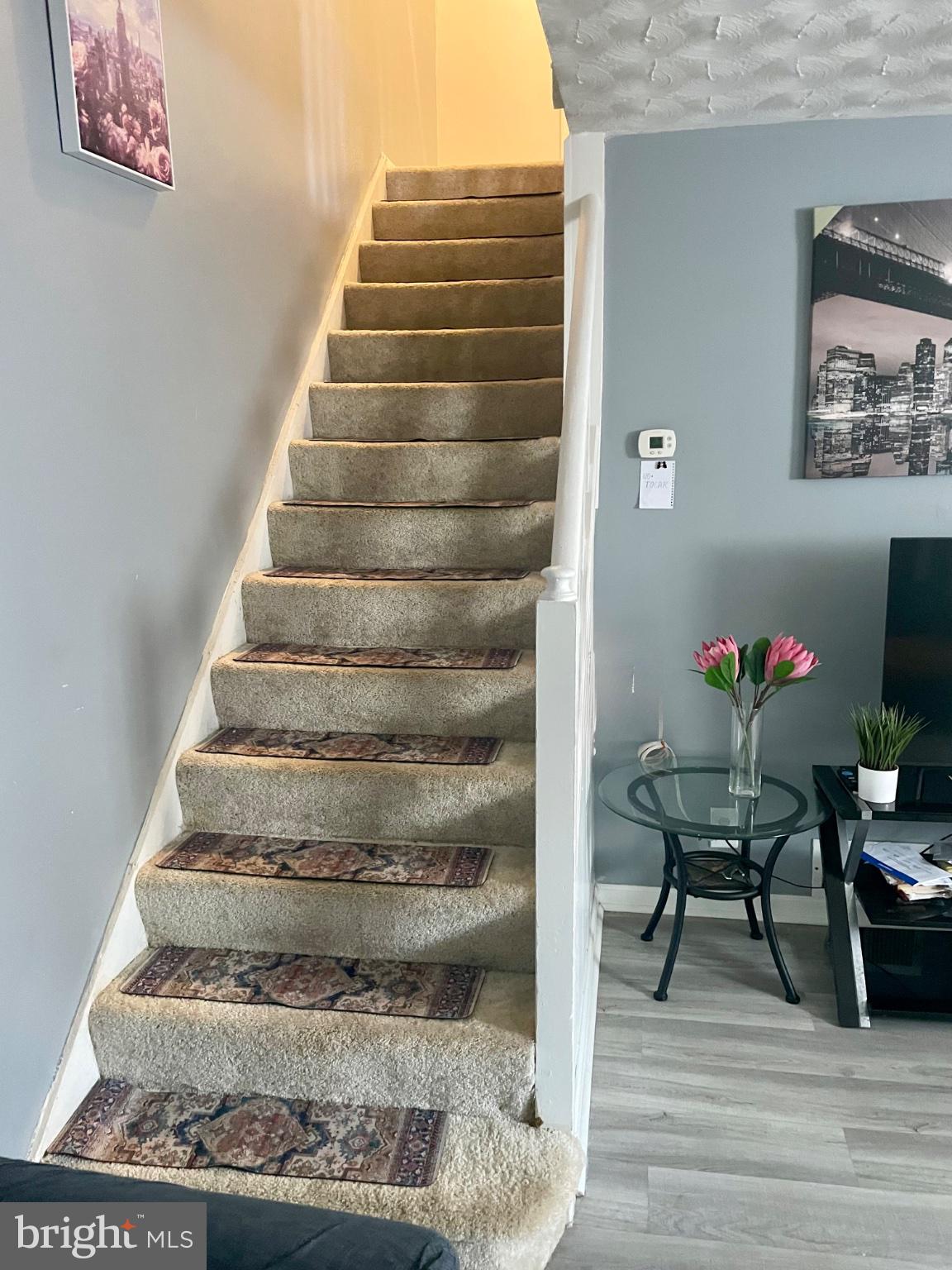 3525 Edwin Street Silver Spring, MD 20902 - Photo 14 of 32 Inviting staircase to cozy living space.