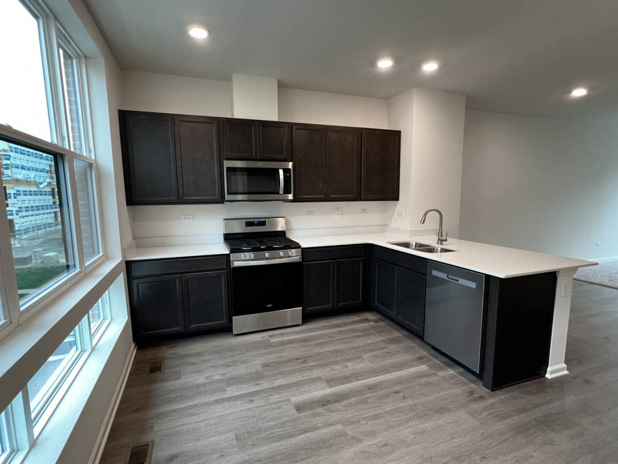 392 Summit Circle Lombard, IL 60148 - Photo 2 of 61 a kitchen with a sink and steel appliances