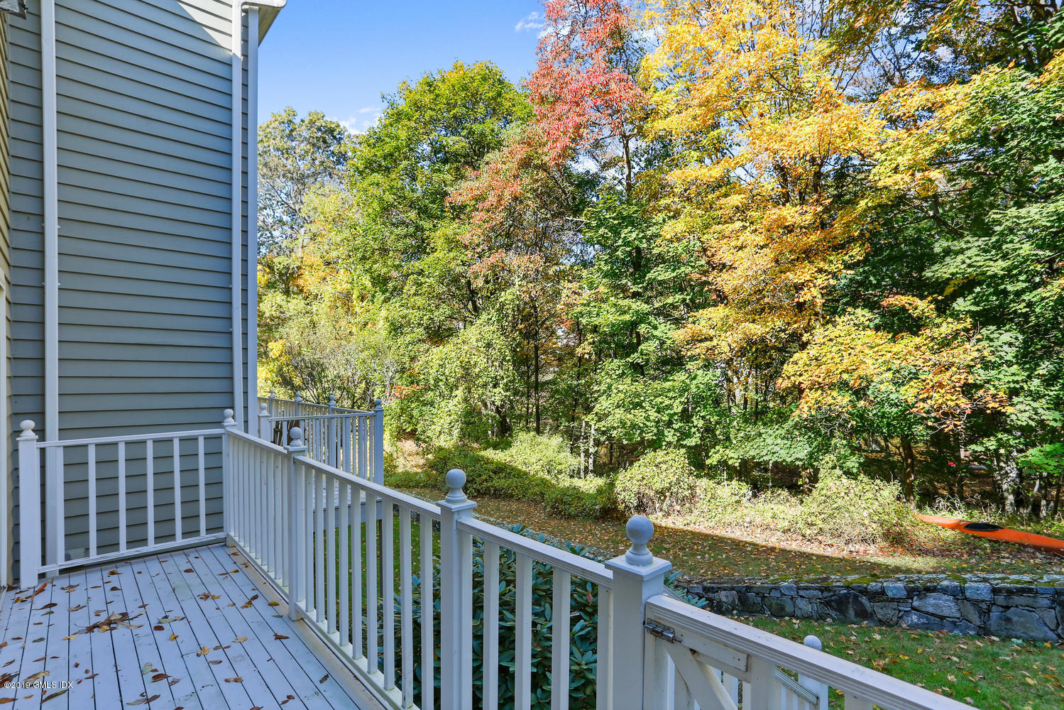 333 Palmer Hill Road, Unit 3C Riverside, CT 06878 - Photo 26 of 36 a view of a balcony with wooden fence