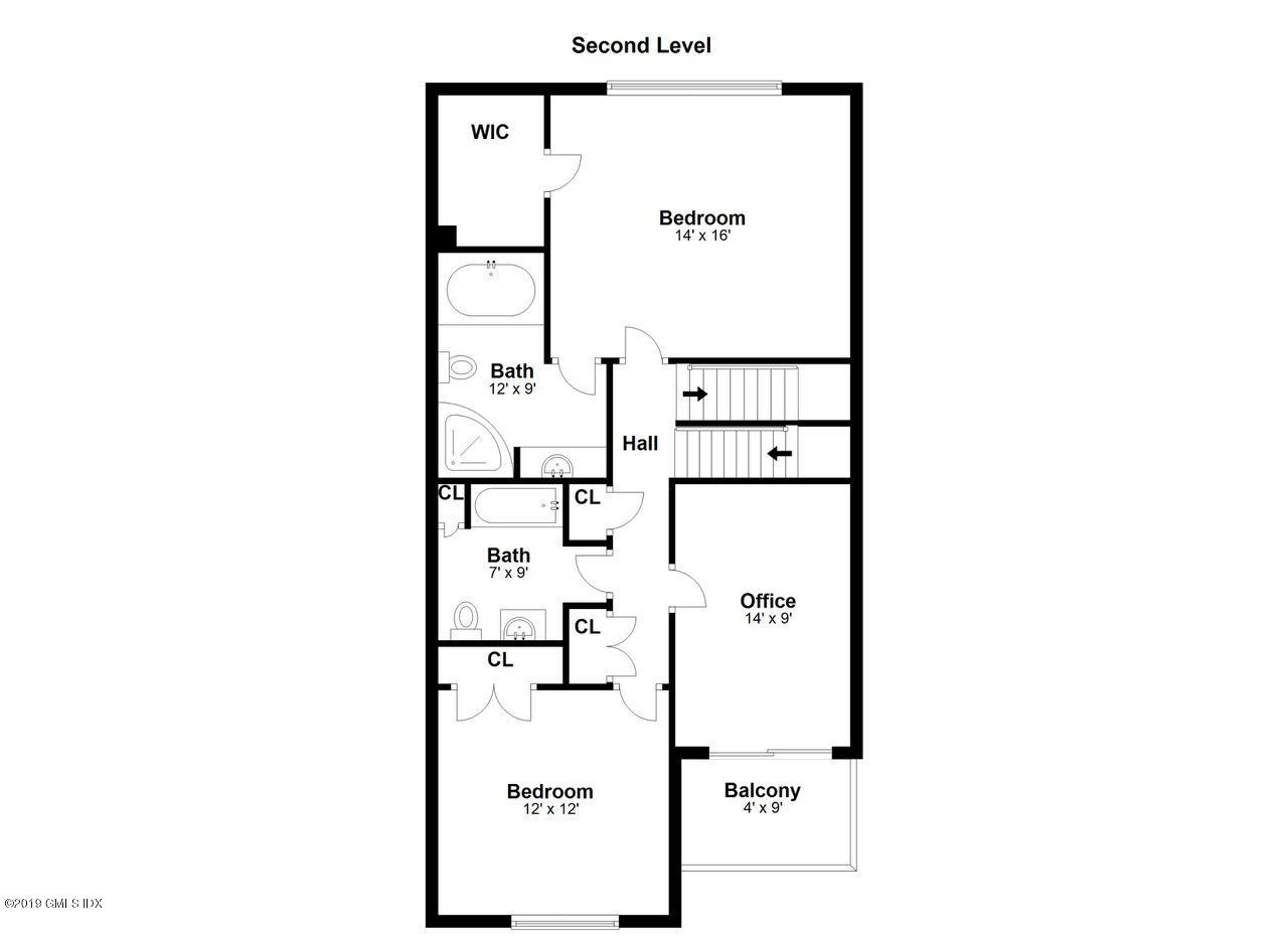 333 Palmer Hill Road, Unit 3C Riverside, CT 06878 - Photo 36 of 36 a picture of a floor plan