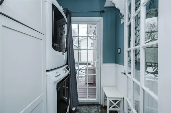 a bedroom with bed and window