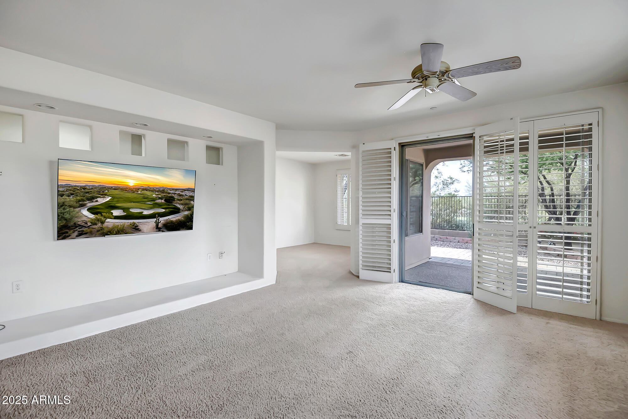 41628 North Cedar Chase Road Anthem, AZ 85086 - Photo 17 of 36 a view of livingroom with furniture window and outside view