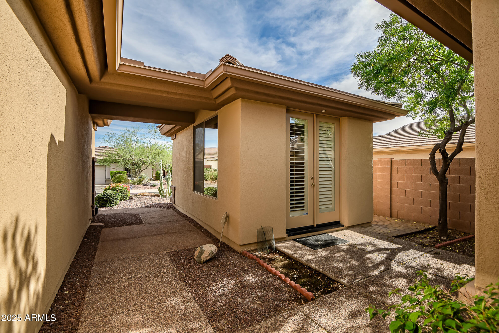 41628 North Cedar Chase Road Anthem, AZ 85086 - Photo 5 of 36 a backyard of a house with seating space