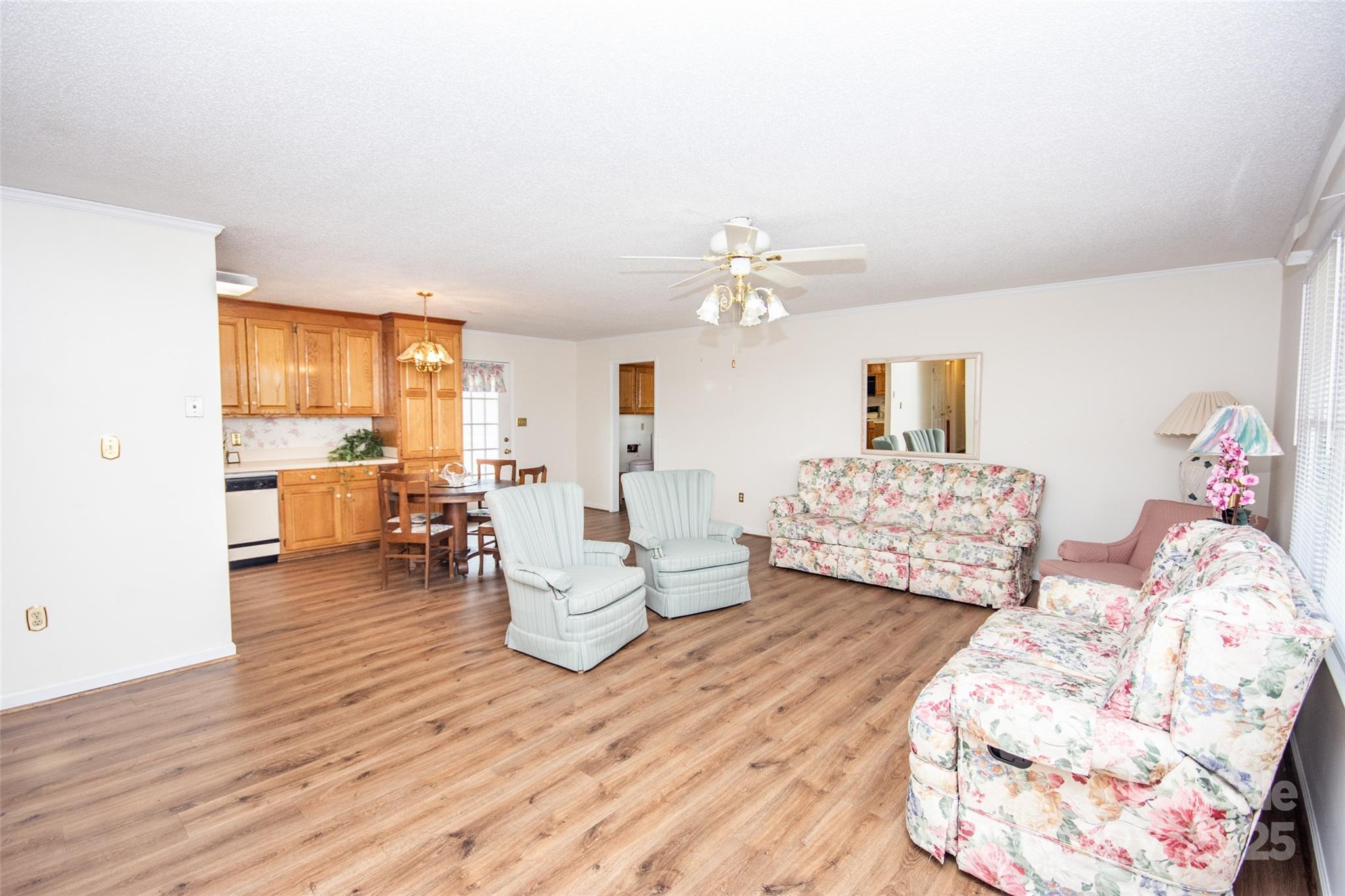 2890 Hobson Road Cleveland, NC 27013 - Photo 10 of 48 a living room with furniture and wooden floor
