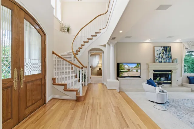 front view of a house with a porch