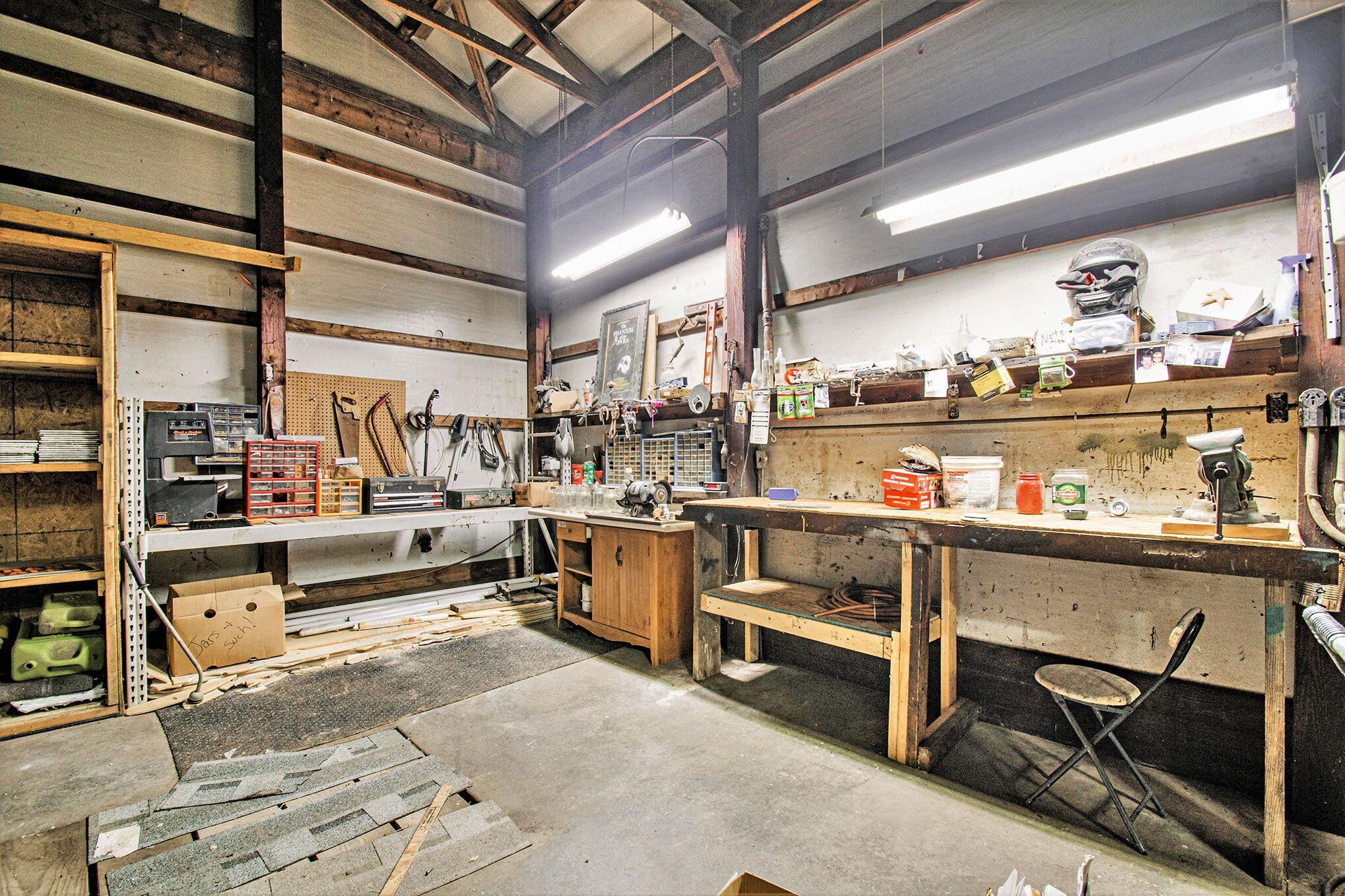 2464 Hand Road Niles, MI 49120 - Photo 19 of 32 2464 Hand Rd pole barn inside